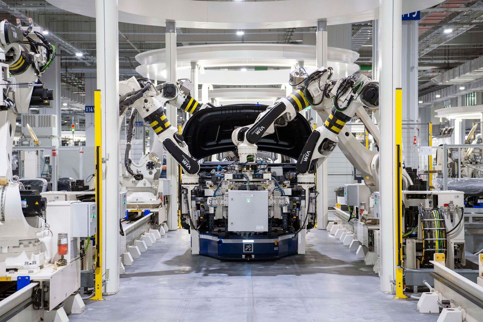 Akin Chassis – 6-Robot Chassis Welding Line